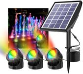 RGB Solar Pond Lights, 13 Lighting 