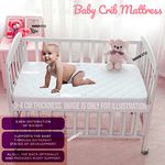 Rainbow Style Baby Infant Mattress for Swinging COT Crib Waterproof Breathable Quilted Mattress Cover Crib Foam Mattress (85 X 45 X 4 CM)