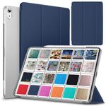 DuraSafe Cases for iPad 10.9 inch 10th Generation 2022 PC Case A2696 A2757 A2777 MPQ13HN/A MPQ33HN/A MPQ03HN/A MPQ23HN/A MPQ93HN/A MPQC3HN/A MPQ83HN/A MPQA3HN/A MQ6K3HN/A MQ6L3HN/A - Navy Blue