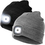 DRQ Unisex LED Beanie Hat with Ligh