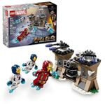 LEGO Marvel Iron Man & Iron Legion vs. Hydra Soldier Building Set, Avengers Toy for Creative Kids & Super Hero Fans, Marvel Gift for Boys & Girls Ages 6 and Up, Iron Man Toy with 4 Minifigures, 76288