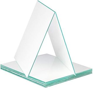 StonyLab Glass Backed TLC Classical Silica Gel Plate, 20 x 20 cm Thin Layer Chromatography Analytical Plate with Silica Gel, Pack of 10