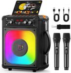 HWWR Karaoke Machine, Portable Blue