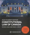 Student Edition 2024 Constitutional Law of Canada