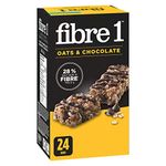 Fibre 1 Chewy Bars Oats & Chocolate, 24 Count