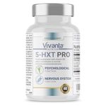 Vivanta Nutrition 5HXT Pro - UK Legal Formula - High Strength 4000mg Griffonia Seed from 200mg Extract Per Serving - Supports Psychological Function - Vegetarian & Vegan - High Strength (60 Capsules)