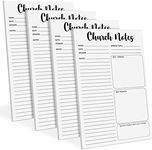 Church Notes Notebook 5.5 x 8.5 Inc