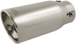 DC Sport EX-1010 Stainless Steel Resonated Slant Cut Bolt-on Exhaust Tip