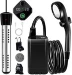 Portable Shower with Heater, 6000mA