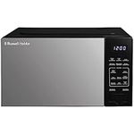 Russell Hobbs Touch Control Digital Solo Microwave 20L 800W in Black with 10 Power Levels, 6 Auto Cook Menus, Defrost Control, Clock & Timer RHMT2005B