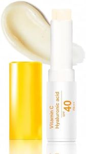 Alanna Brightening Lip Balm SPF 40 PA+++ | For Dry, Dark, & Pigmented Lips | 1% Kojic Acid, Vitamin C, & Hyaluronic Acid | Protect from Sun Damage | Cocoa Butter | Vanilla Flavour