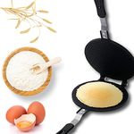 HYDDNice Waffle Cone Maker 6.7inch Non-Stick Waffle Irons Mold Egg Roll Maker Waffle Baker Double Sided Pancake Maker Ice Cream Egg Maker