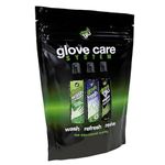 gloveglu Goalkeeping Glove Care System Pack, x 3 - Including Wash & Prepare Premium Goalkeeper Formula 120ml, Goalkeeping Glove Fresh Spray 120ml & Original Goalkeeper Formula Spray 120ml