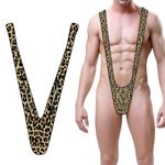 Anzhee String Mankini for Men Sexy UK Hot Thong Tanga V-string Strap Stretchy Swimwear Lingerie Costume Bodysuit Swimsuit