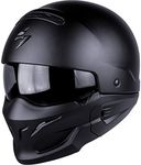 Scorpion 2571_26316 Exo Combat Motorcycle Helmets, Black, Size M