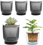 T4U Self Watering Plant Pots, 4 Inc