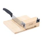 Beef Jerky Slicer Solid Rubber Wood Biltong Cutter Biltong Maker & Jerky Slicer