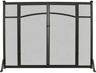 Flat Panel Fireplace Screen with Do