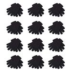 12 PAIRS OF MAGIC GLOVES - ONE SIZE FITS ALL