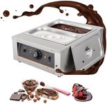 GarveeTech GarveeTech Chocolate Tempering Machine - 4.12 QT*2 Tanks, Rapid Heating, TEMP Control 86~176℉, 1500W, 304 Stainless Steel Body