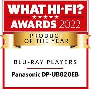 Panasonic 4K Blu-Ray Player – Black UHD Disc Player