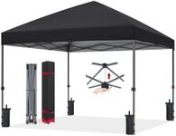 ABCCANOPY Outdoor Easy Pop up Canopy Tent (12X12, Black)