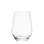 Schott Zwiesel Crystal Glass Tritan Crystal Glass Forte Collection Universal/Cocktail Tumbler, Stemless Wine Glass, 19.1-Ounce, Set of 6