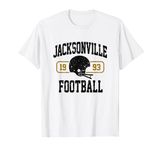 Jacksonville Football Athletic Vintage Sports Team Fan Gift T-Shirt