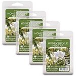 Scentsationals Honeysuckle Nectar 2.5 oz Scented Fragrant Wax Melts-4 Pack, White, 001-40036-4PK