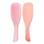 Tangle Teezer The Naturally Curly Ultimate Detangling Brush, Dry and Wet Hair Brush Detangler for 3C to 4C Hair, Pink Mango