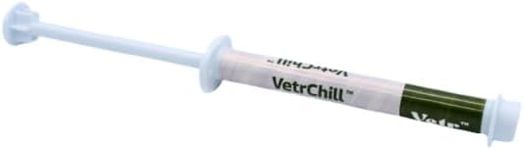 VetrChill Calming Gel for Horses - Apple Flavored Oral Supplement with L-Theanine and Melatonin - Supports Relaxation and Focus - Single Tube - Vet-Formulated in USA