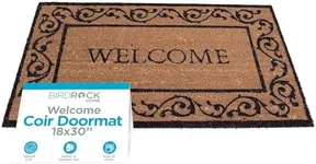 BIRDROCK HOME Coir Doormats 18 x 36