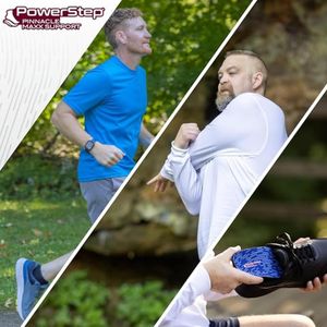 Powerstep Pinnacle Maxx Orthotic Insoles – Arch Support Shoe Inserts