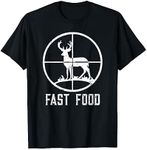 Fast Food Deer Hunting T-Shirt Funn