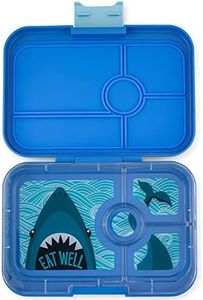 Yumbox Tapas Larger Size - 4 Compartment Leakproof Bento Lunch Box for Pre-Teens, Teens & Adults (True Blue)