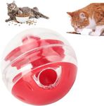 Meal Dispensing Cat Toy, Interactive Pet Slow Feeder Puzzle Ball, Brain Stimulating Pet Treat Dispensing Interactive Feeder, Pet Treat Dispensing Ball Toy