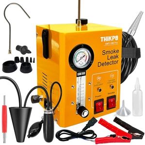 EVAP Nebelmaschine Kfz 12V, Rauchmaschine Lecksuchgerät mit Druckanzeige,Durchflussmesser-Anzeige, Dual-Modi, Auto Kraftstoffleck Detektoren für Motorräder Schneemobile ATV Leichte Lastwagen Boote