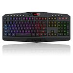 Redragon K503 Wireless Gaming Keyboard, RGB LED Backlit,Multimedia Keys, Silent Membrane Keyboard with Wrist Rest for Windows PC Games (Black)