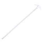 MECCANIXITY PTFE Electric Stirring Rod 500mm Length Overhead Stirrer Mixer Shaft with Foldable Paddle for Lab