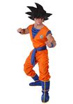 Ascend to Super Saiyan: Men's Goku Costume - Embrace The Spirit of Dragon Ball Z Medium Orange,Blue