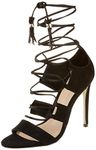 ALDO Women's Marys Ankle Strap, Black Nubuck 93, 6.5 UK