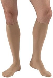 Jobst Relief 20-30 Knee High Close Toe Beige Compression Stockings, Large