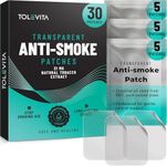 TOLEVITA Anti- Smoke Herbal Patches Transparent 21 mg | Quit Smoking Patches to Help Reduce Cravings | Herbal Stop Smoking Aid for a Healthier Lifestyle - 30 Patches