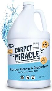 Sunny & Honey Carpet Miracle - Carpet Cleaner Shampoo Solution - Stain Remover & Deodorizer - 1 Gallon for Machines - Fresh Summer Scent Cleaning Solution