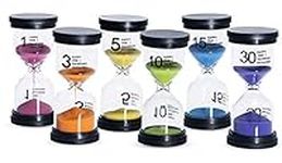 Sand Timer 6 Colors Hourglass 1/3/5