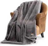 UGG Plush Faux Fur Throw Blanket Re