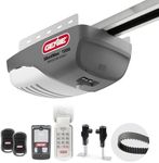 Genie SilentMax 1200 Model 4042-TKH Garage Door Opener with Motion Detection Lighting, Ultra-Quiet Steel-Reinforced Belt Drive, 140V DC Motor, 3/4 + HPc 140V Belt Drive, Gray