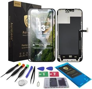 AuraLens for iPhone 13 Pro Max Screen Replacement Kit for A2484 A2641 A2643 A2644 A2645, FHD INCELL LCD Display Touch Digitizer Assembly 6.7 Inch, COF, 120Hz, Waterproof Adhesive, Magnetic Screw Pad