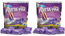 Walex Porta-Pak Lavender Breeze Black Water Holding Tank Toilet Treatment Deodorizer Drop Ins (2)