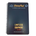 Limitless Equipment: StormPad - 90 Page Waterproof, Weatherproof Notebook/Spiral Notepad for Outdoor use.